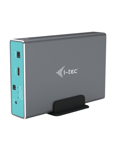 i-tec CAMYSAFEDUAL25 contenitore di unità di archiviazione Box esterno HDD SSD Grigio 2.5"