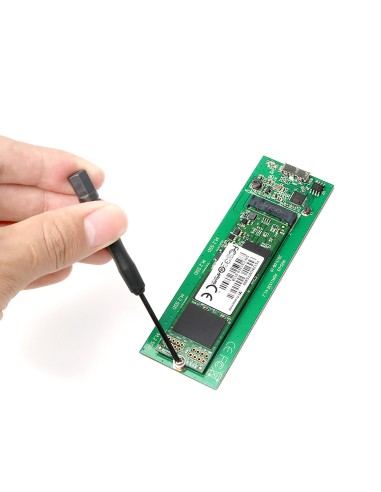 i-tec MYSAFEM2 contenitore di unità di archiviazione Box esterno SSD Nero M.2