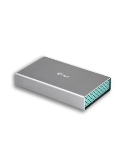 i-tec C31MYSAFE35 contenitore di unità di archiviazione Box esterno HDD Alluminio, Turchese 3.5" 2