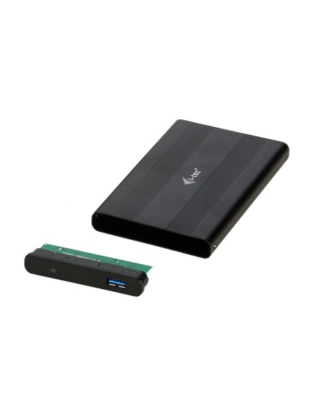i-tec Advance MYSAFEU312 contenitore di unità di archiviazione Box esterno HDD SSD Nero 2.5"