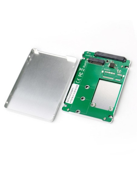 i-tec M2SATA contenitore di unità di archiviazione Box esterno SSD Metallico 2.5"