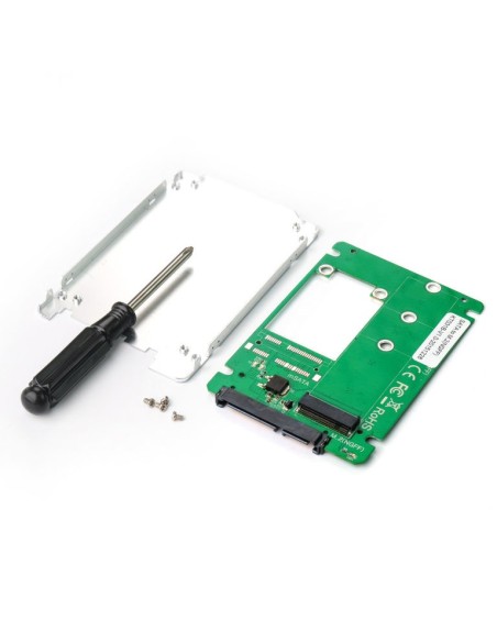 i-tec M2SATA contenitore di unità di archiviazione Box esterno SSD Metallico 2.5"