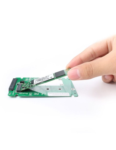 i-tec M2SATA contenitore di unità di archiviazione Box esterno SSD Metallico 2.5"