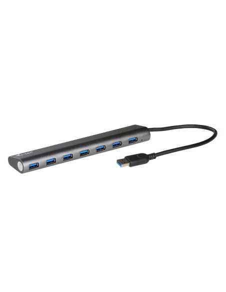 i-tec Metal U3HUB778 hub di interfaccia USB 3.2 Gen 1 (3.1 Gen 1) Type-A 5000 Mbit s Argento