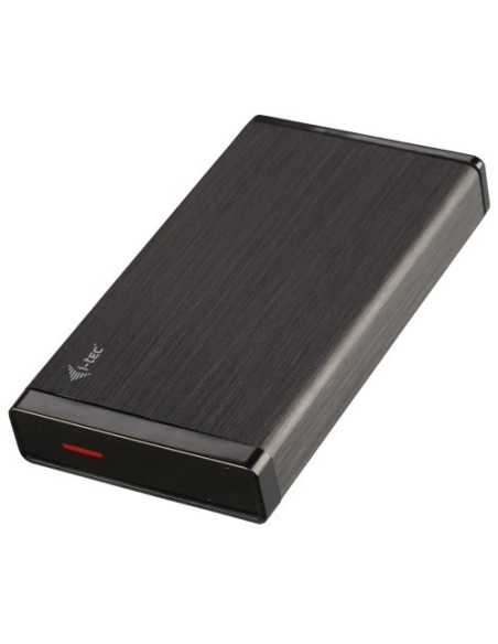 i-tec MYSAFE35U401 contenitore di unità di archiviazione Box esterno HDD Nero, Metallico 3.5"