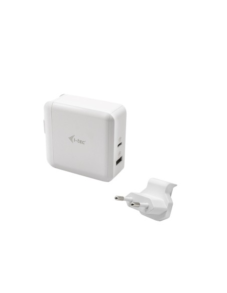 i-tec USB-C Travel Charger 60W + USB-A Port 18W