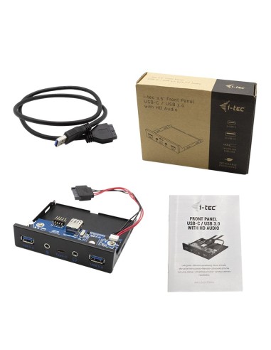 i-tec U3CEXTENDA scheda di interfaccia e adattatore Interno 3, 5 mm, USB 3.2 Gen 1 (3.1 Gen 1)