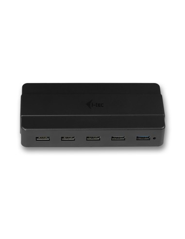 i-tec U3HUB742 hub di interfaccia USB 3.2 Gen 1 (3.1 Gen 1) Type-B 5000 Mbit s Nero