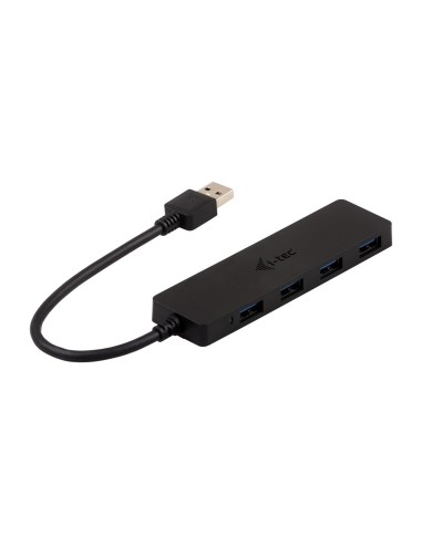 i-tec Advance U3HUB404 hub di interfaccia USB 3.2 Gen 1 (3.1 Gen 1) Type-A 5000 Mbit s Nero