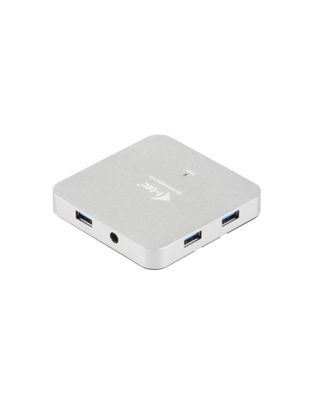 i-tec Metal U3HUBMETAL7 hub di interfaccia USB 3.2 Gen 1 (3.1 Gen 1) Type-A 5000 Mbit s Argento