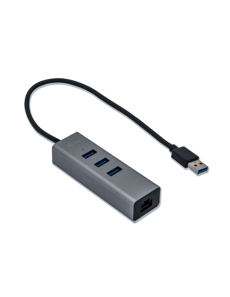 i-tec Metal U3METALG3HUB hub di interfaccia USB 3.2 Gen 1 (3.1 Gen 1) Type-A 5000 Mbit s Grigio