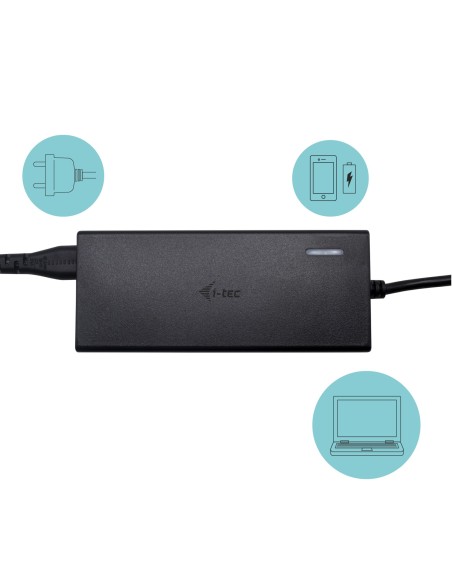 i-tec Universal Charger USB-C PD 3.0 + 1x USB-A, 77 W