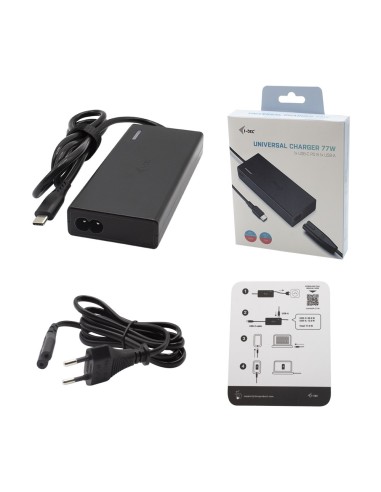 i-tec Universal Charger USB-C PD 3.0 + 1x USB-A, 77 W