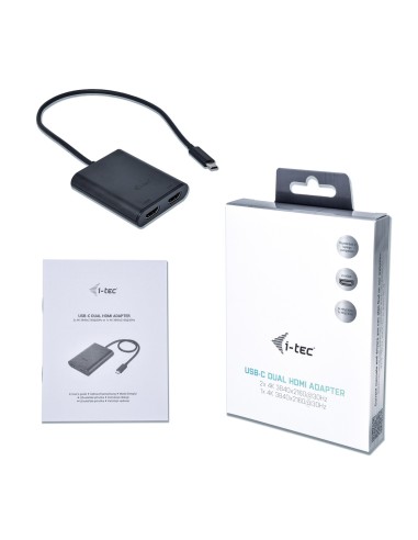 i-tec USB-C 3.1 Dual 4K HDMI Video Adapter