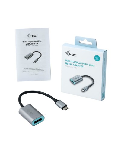 i-tec Metal USB-C Display Port Adapter 4K 60Hz