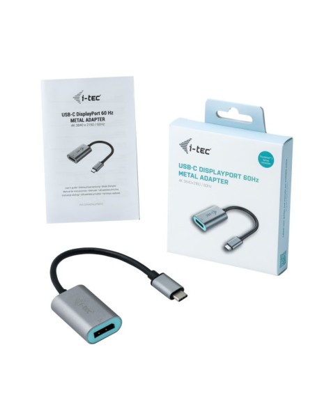 i-tec Metal USB-C Display Port Adapter 4K 60Hz