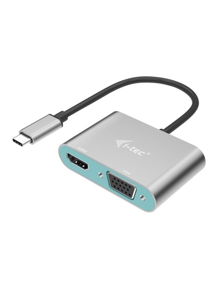 i-tec Metal USB-C HDMI and VGA Adapter