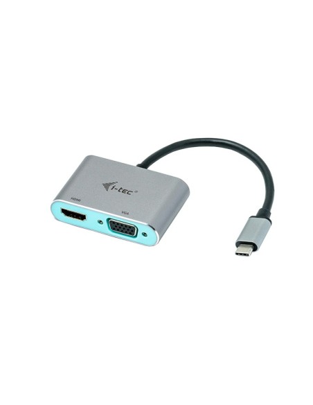 i-tec Metal USB-C HDMI and VGA Adapter