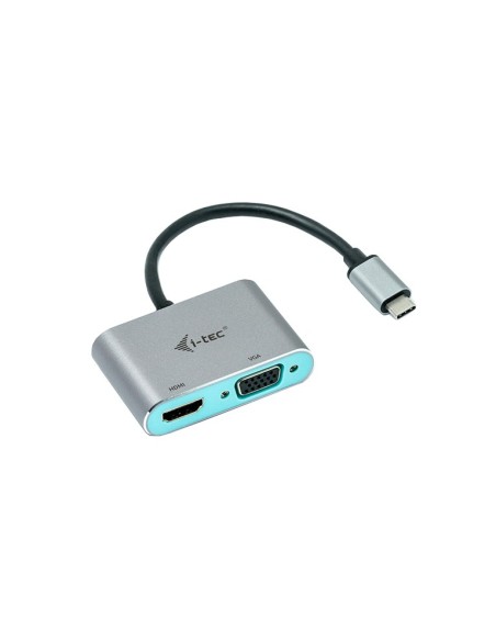 i-tec Metal USB-C HDMI and VGA Adapter