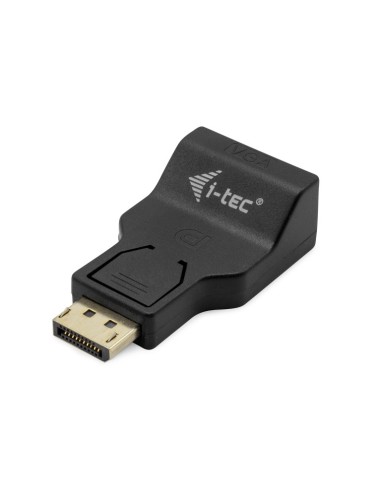 i-tec DP2VGAADA adattatore per inversione del genere dei cavi DisplayPort VGA Nero