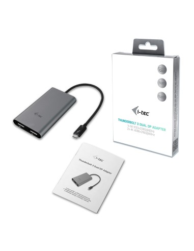 i-tec Video adattatore Thunderbolt 3 Dual DP