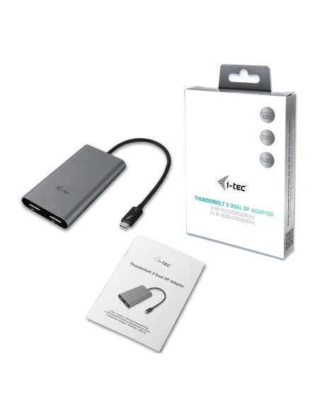 i-tec Video adattatore Thunderbolt 3 Dual DP