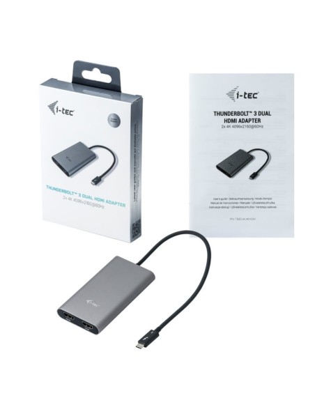 i-tec Video adattatore Thunderbolt 3 Dual HDMI