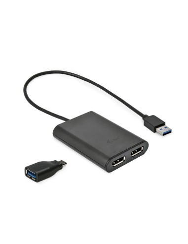 i-tec USB 3.0   USB-C Dual 4K DP Video Adapter