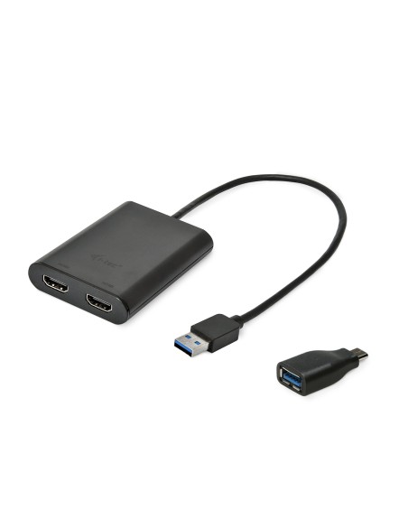 i-tec USB 3.0   USB-C Dual 4K HDMI Video Adapter