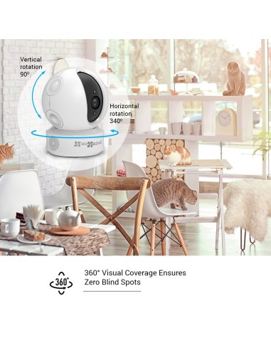 EZVIZ C6C FHD Cupola Telecamera di sicurezza IP Interno 1920 x 1080 Pixel Soffitto Scrivania