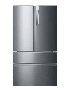 Haier FD 100 Serie 7 HB26FSSAAA frigorifero side-by-side Libera installazione 750 L E Argento, Titanio