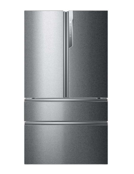 Haier FD 100 Serie 7 HB26FSSAAA frigorifero side-by-side Libera installazione 750 L E Argento, Titanio