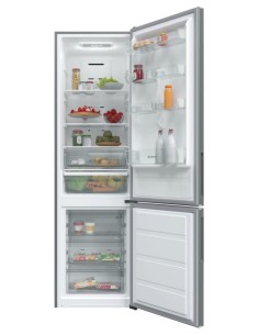 Candy CMDNV 6204X1N frigorifero con congelatore Libera installazione 330 L E Acciaio inossidabile 2