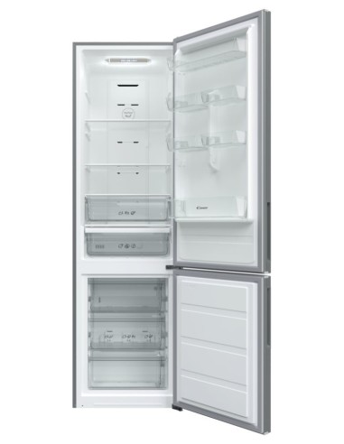 Candy CMDNV 6204X1N frigorifero con congelatore Libera installazione 330 L E Acciaio inossidabile