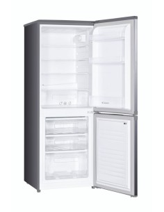 Candy CHCS 514FX frigorifero con congelatore Libera installazione 207 L F Acciaio inossidabile 2