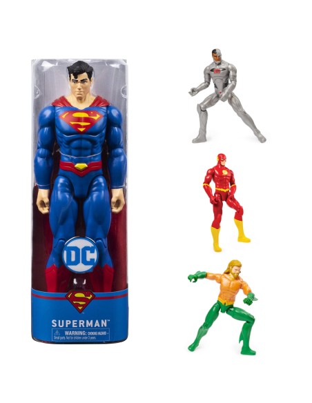 DC Comics Personaggi del mondo DC in scala 30 cm a Sorpresa, dai 3 anni