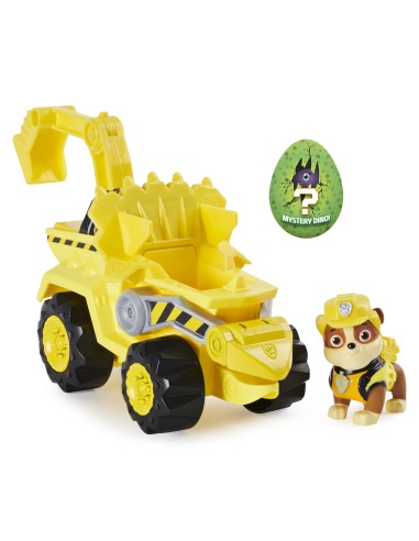 PAW Patrol , Veicolo Dino Rescue con motore a frizione e dinosauro misterioso