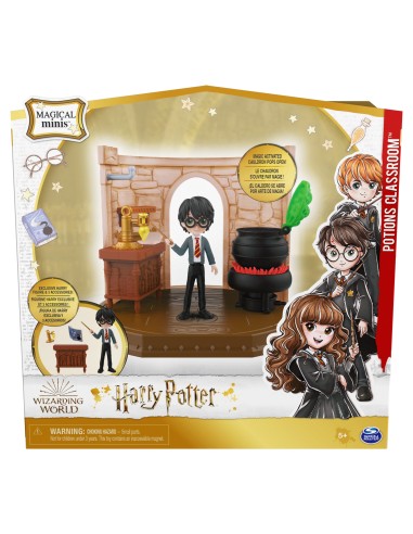 Wizarding World Classe di Pozioni con bambola esclusiva Harry Potter e accessori