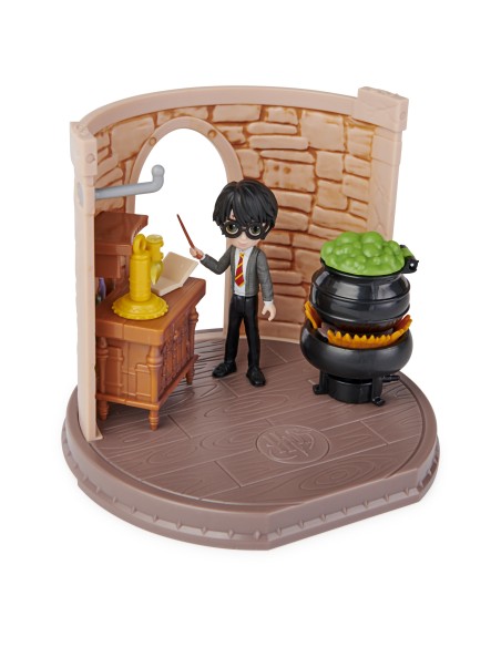 Wizarding World Classe di Pozioni con bambola esclusiva Harry Potter e accessori