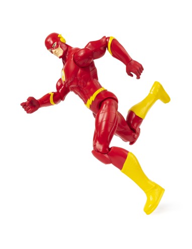 DC Comics | FLASH | Personaggio Flash 30 cm | Personaggio 30 cm con decorazioni originali e 11 punti di articolazione -