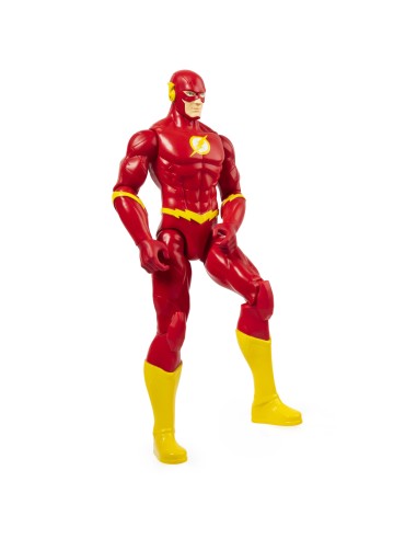 DC Comics | FLASH | Personaggio Flash 30 cm | Personaggio 30 cm con decorazioni originali e 11 punti di articolazione -