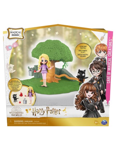 Wizarding World Set Cura delle Creature Magiche Harry Potter con bambola esclusiva Luna Lovegood e accessori