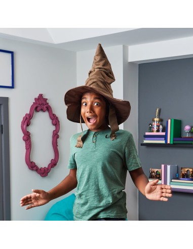 Wizarding World | Cappello Parlante Interattivo di Harry Potter | Voce originale dei film di Harry Potter | 15 frasi in