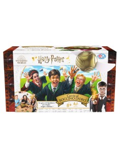 Wizarding World Harry Potter Caccia al Boccino d'oro, gioco di Quidditch da tavola per streghe, maghi e Babbani