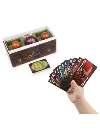 Wizarding World Harry Potter Caccia al Boccino d'oro, gioco di Quidditch da tavola per streghe, maghi e Babbani
