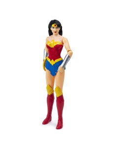 DC Comics , WONDER WOMAN, Personaggio WONDER WOMAN 30 cm, Personaggio in scala 30 cm con decorazioni originali e 11 punti di