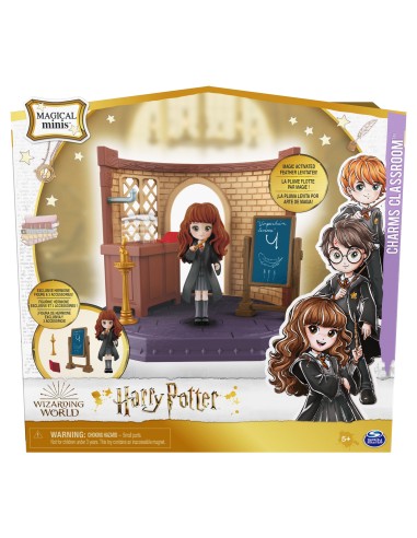 Wizarding World Set Classe di Incantesimi Harry Potter con bambola esclusiva Hermione Granger e accessori