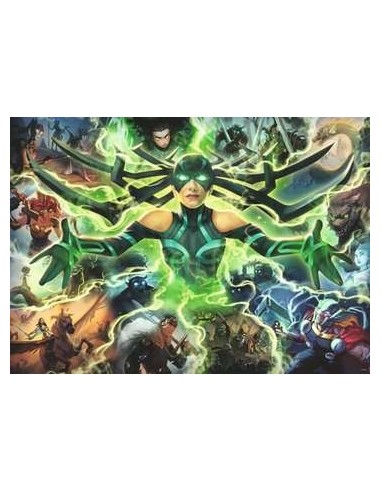 Ravensburger Marvel Villainous Hela Puzzle 1000 pz Fumetti