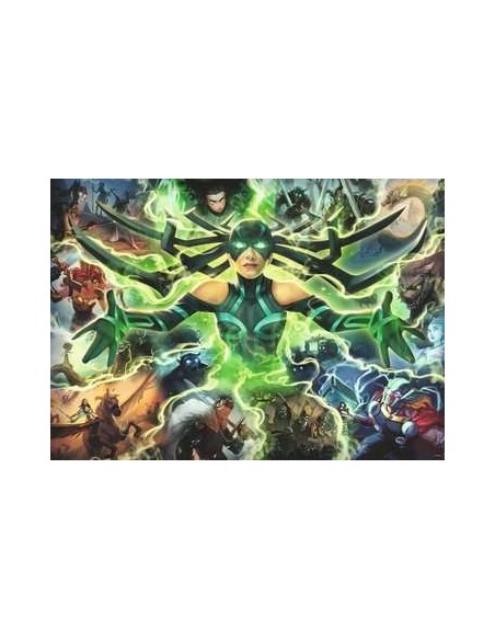 Ravensburger Marvel Villainous Hela Puzzle 1000 pz Fumetti