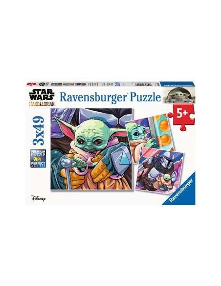 Ravensburger The Mandalorian  Grogu Moments Puzzle 49 pz Fumetti